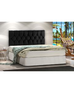 Cabeceira Cama Casal Paolla 1,60 Preto